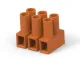 TE Connectivity_1-1776295-3_3 Pos Terminal Block, 30A, 250V, 8mm Pitch, Nylon, Brown
