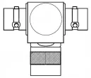 Trompeter / Cinch Connectivity Solutions_BN153_RF Adapters - Tee TRS 'T' ADPTR 3-lug