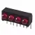 VCC_5360F1_LED Circuit Board Indicators RED DIFFUSED 4-WIDE ASSEMBLY