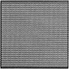 VISATON_8210_Speakers & Transducers Protective grille punched steel sheet black material thickness: 0.5m