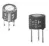 Vishay / Sfernice_T7RXX104T20_Trimmer Resistors - Through Hole 1/4" ROUND-104
