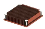 Wakefield Thermal_SKV707014_AL_Heat Sinks BGA Heat Sink, Aluminum, 70x70x14mm, Top Mount, Plastic Push Pin, Square Fin