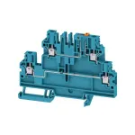 Weidmuller_2893700000_DIN Rail Terminal Blocks W2T 4 DT-FT BL