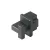 Weidmuller_8813490000_Connector Accessories Protective Cap Straight Thermoplastic Rubber Black