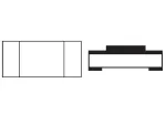 Xicon_304-TFRA4-1-10K-RC_Thick Film Resistors - SMD 10K Ohms, 1/16W 1% Tolerance
