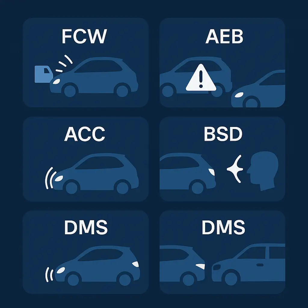 Common ADAS Features