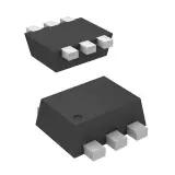 Central Semiconductor_CMLDM7002AG_Small Signal Field-Effect Transistor, 0.28A I(D), 60V, 2-Element, N-Channel, Silicon, Metal-oxide Semiconductor FET, HALOGEN FREE PACKAGE-6