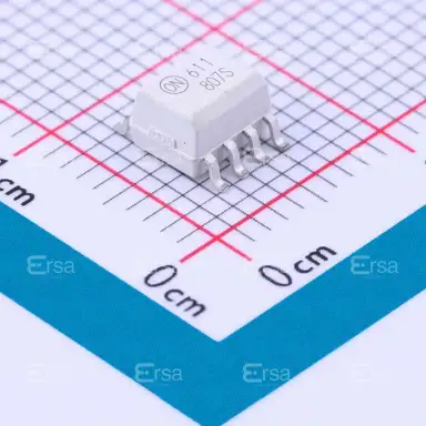 Broadcom_HCPL-0611-300E_15kV/us 10Mbps 4.5V~5.5V DC SOP-8 ROHS