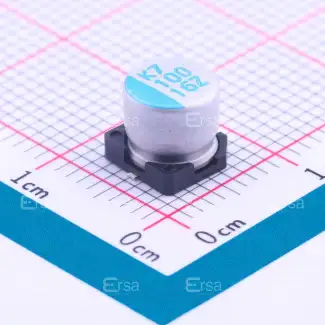 Lelon Electronics_OVZ101M1CTR-0606_Aluminum Organic Polymer Capacitors 100uF 16V 20% Tol.