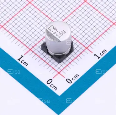 Lelon Electronics_VUA470M1CTR-0607_Aluminum Electrolytic Capacitors - SMD 16 Volts 47uF 20% 6.3x7.7