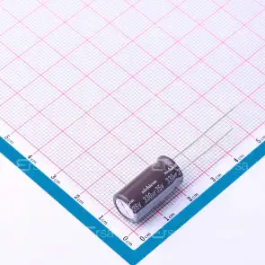 Nichicon_UPM1V331MPD_330uF 35V Radial Aluminum Electrolytic Capacitor