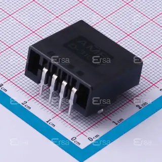 TE Connectivity_1-178294-2_4 Pos Power Connector, 8A, 250V, 3.81mm Pitch, Solder RA