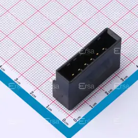 TE Connectivity_1-178296-3_6 Pos Power Connector, 15A, 250V, RA Solder, Thru-Hole, 3.81mm Pitch