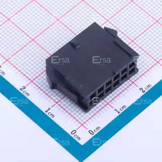 TE Connectivity_1-794615-2_12 Pos Male Rectangular Connector, 5A, 250V, Panel Mount, Crimp