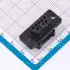 TE Connectivity_1658614-4_D-Subminiature Connector, 9 Pos, Female, RA, IDC, Shielded, 250V