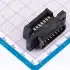 TE Connectivity_1658615-3_D-Subminiature Connector, 15 Pos, Male, RA, IDC, Shielded, 250V