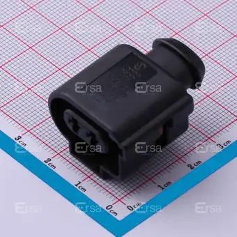 TE Connectivity_1717692-3_Conn Housing RCP 2 POS 6mm Crimp ST Cable Mount Black Automotive