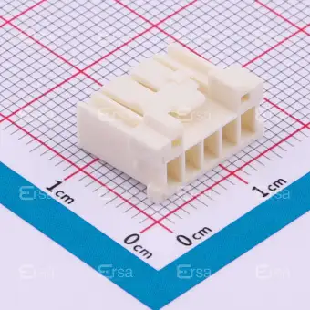 TE Connectivity_1747066-5_5 Pos 2.5mm Crimp Wire Housing, Natural, UL94 V-0