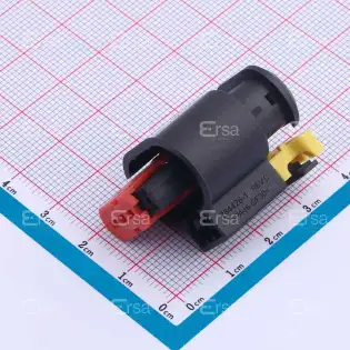 TE Connectivity_284425-1_3 Pos Crimp Wire Housing, 4mm Pitch, Female, Straight, Signal