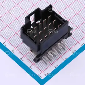 TE Connectivity_966140-2_15 Pos Power Connector, 3.5mm Pitch, Solder RA TH