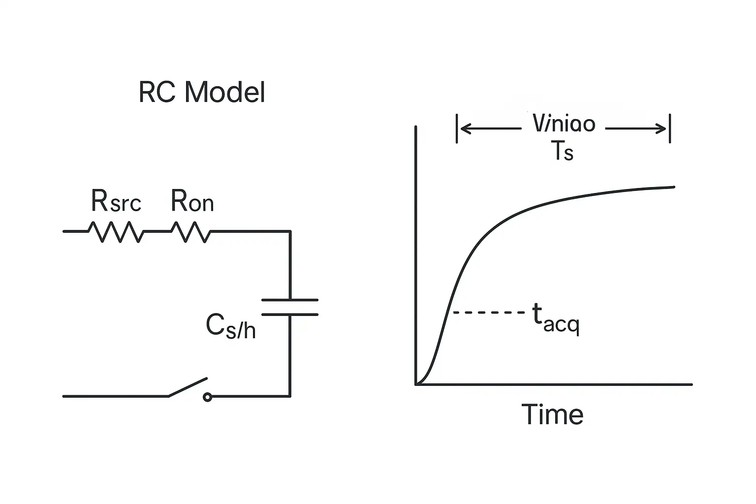 Inrush current versus dV/dt with a load capacitor and a programmable soft-start ramp in an eFuse or load switch.