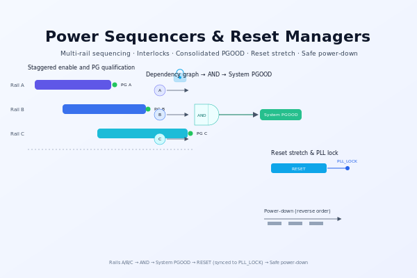 Power Sequencers & Reset Managers