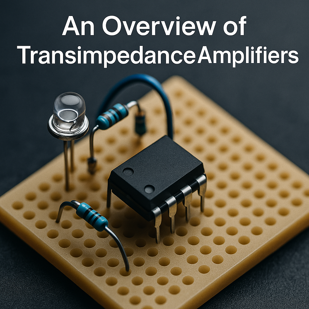Transimpedance Amplifier: Turning Tiny Sensor Currents into Useful Signals (Without Losing Your Mind)