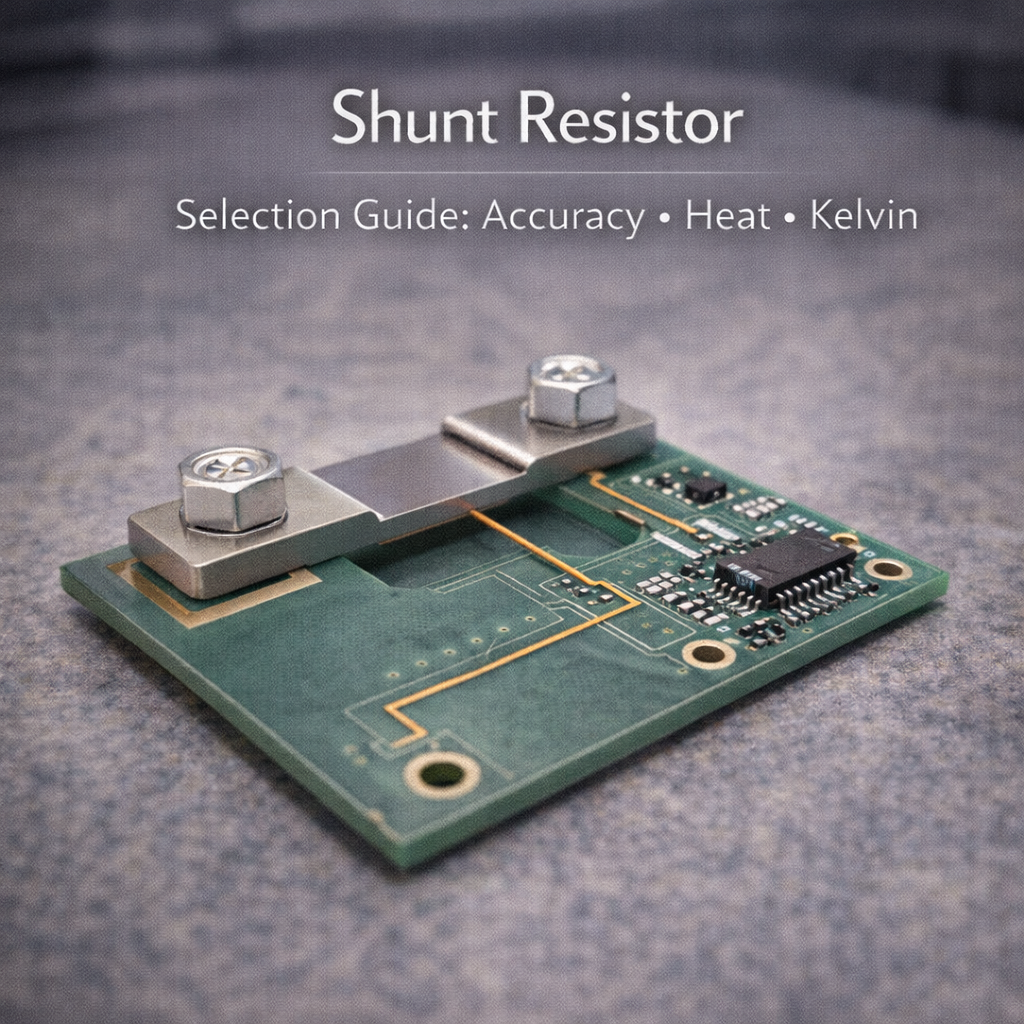 How to Choose a Shunt Resistor for Accurate Current Sensing