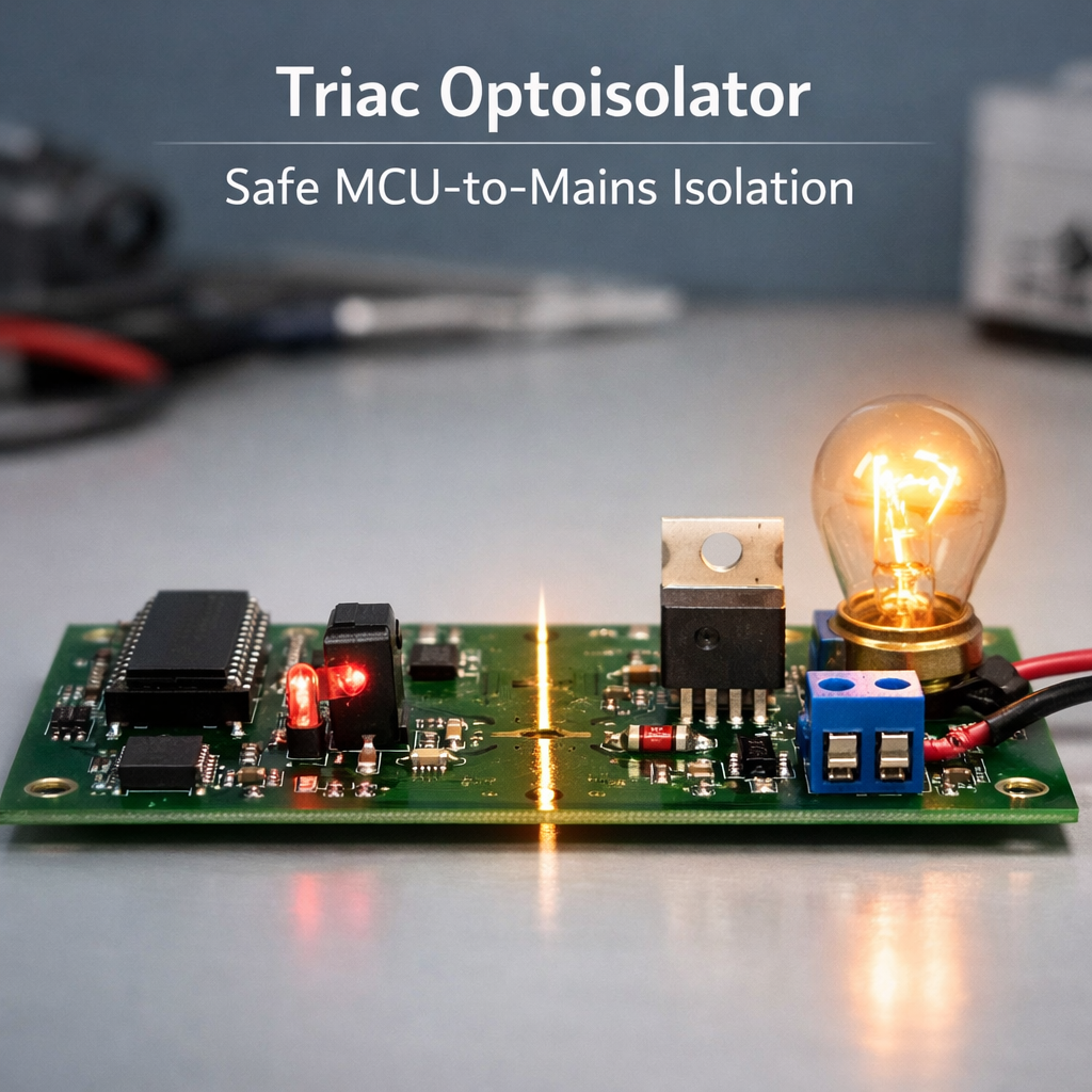 Triac Optoisolator: How to Choose the Right Part for AC Switching, Dimming, and Industrial Control