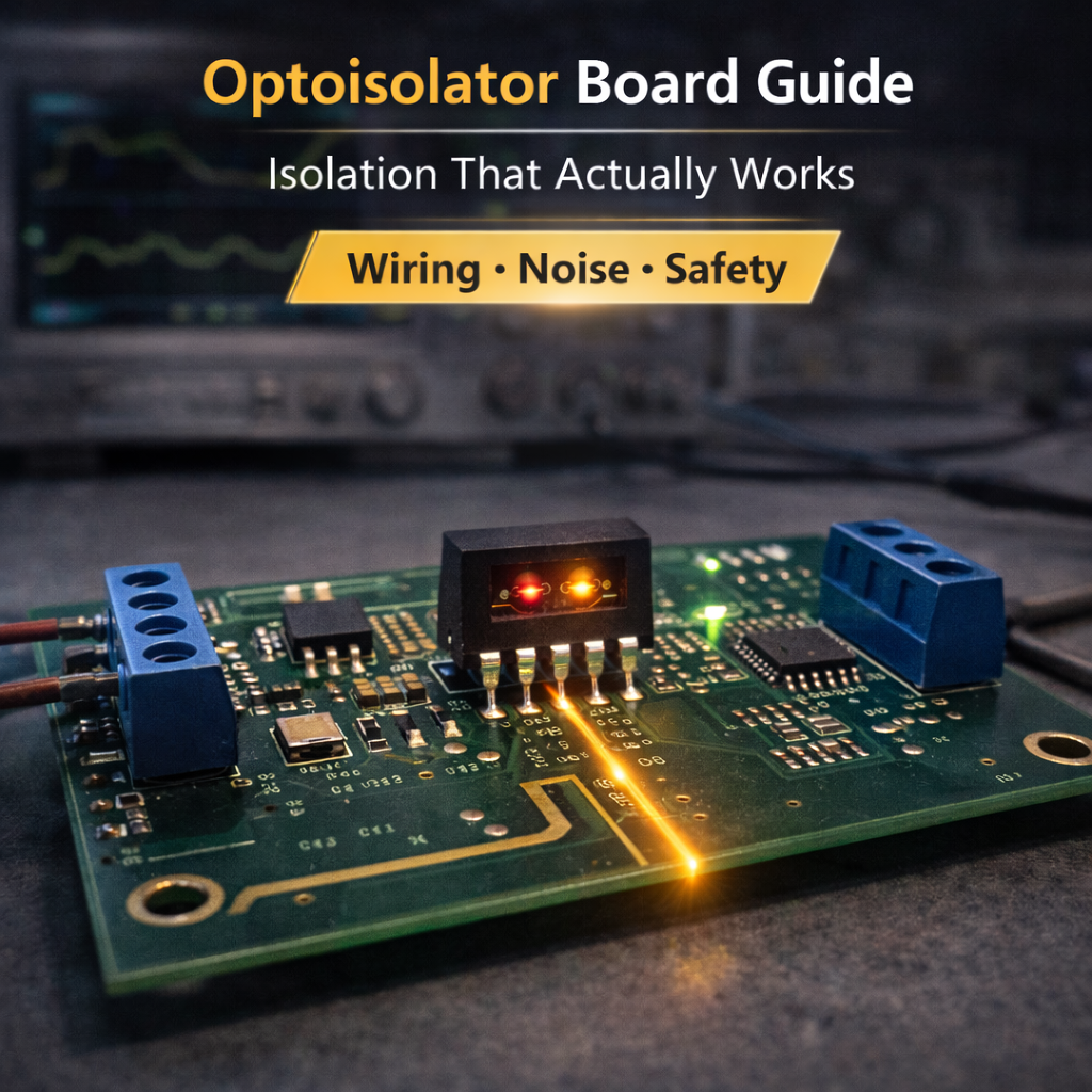 Optoisolator Board: How to Choose the Right Isolation Module for MCU, PLC, and Noisy Power Systems
