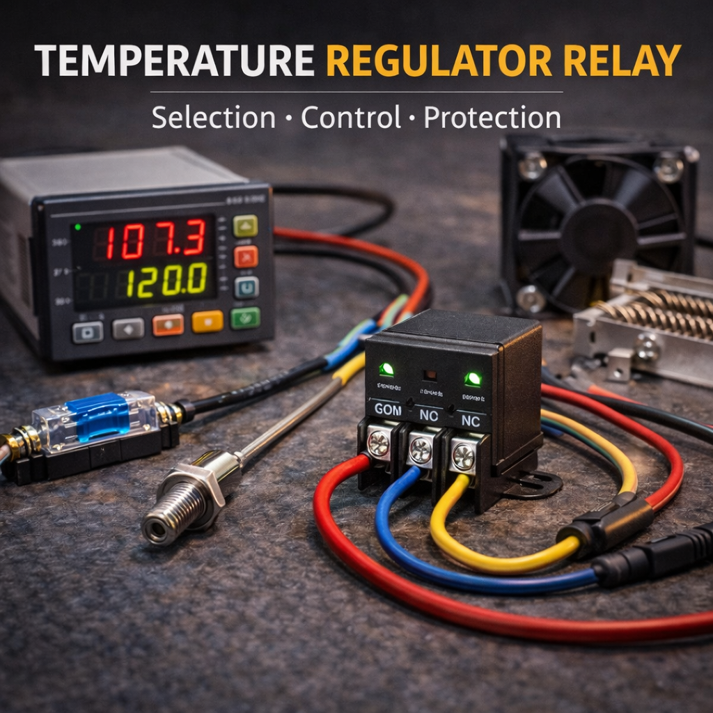 Temperature Regulator Relay: How to Choose the Right Relay for Thermal Control Systems