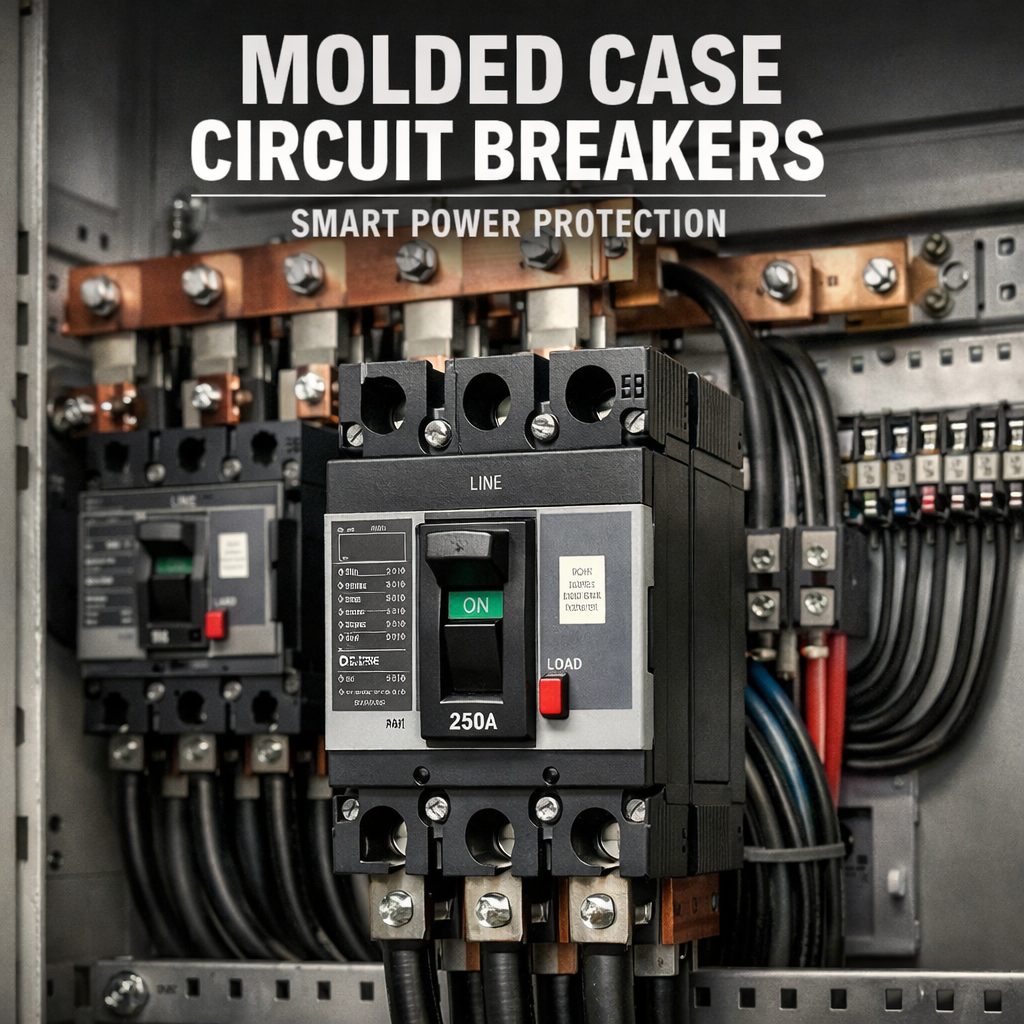 Molded Case Circuit Breakers: How to Choose the Right MCCB for Panels, Motors, Feeders, and Industrial Power Systems