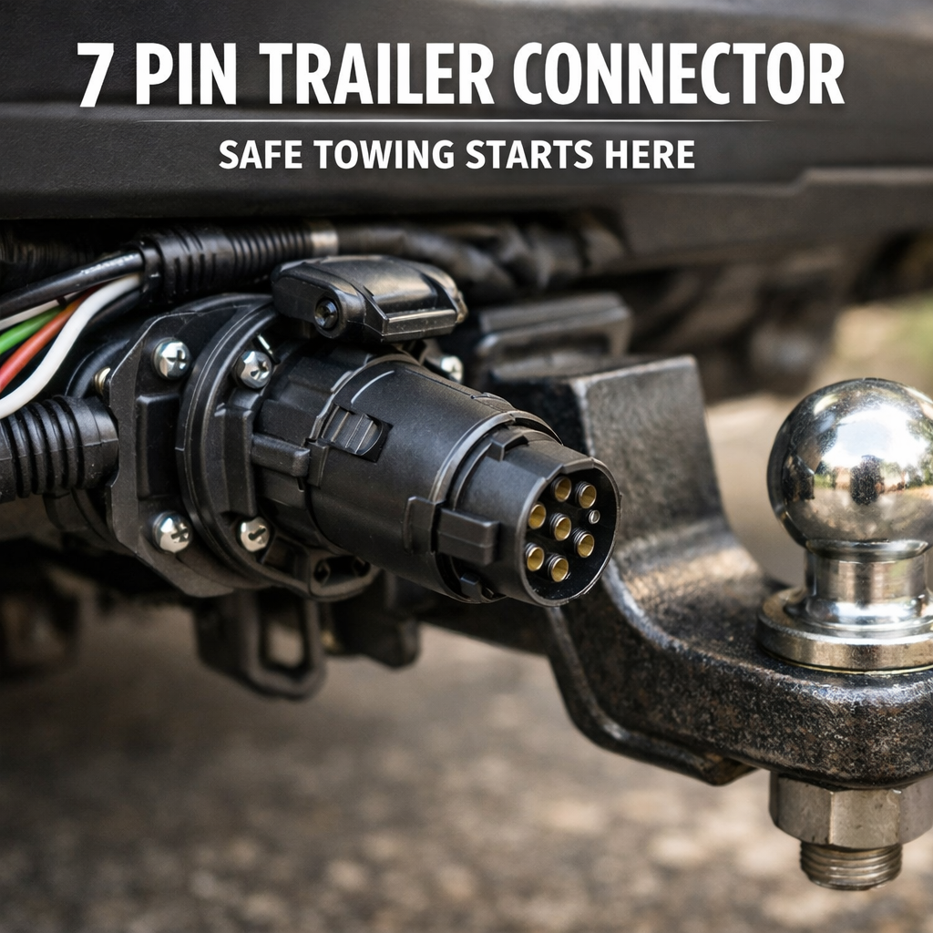 7 Pin Trailer Connector: How to Choose the Right Plug, Wiring, and Setup for Safe Trailer Towing