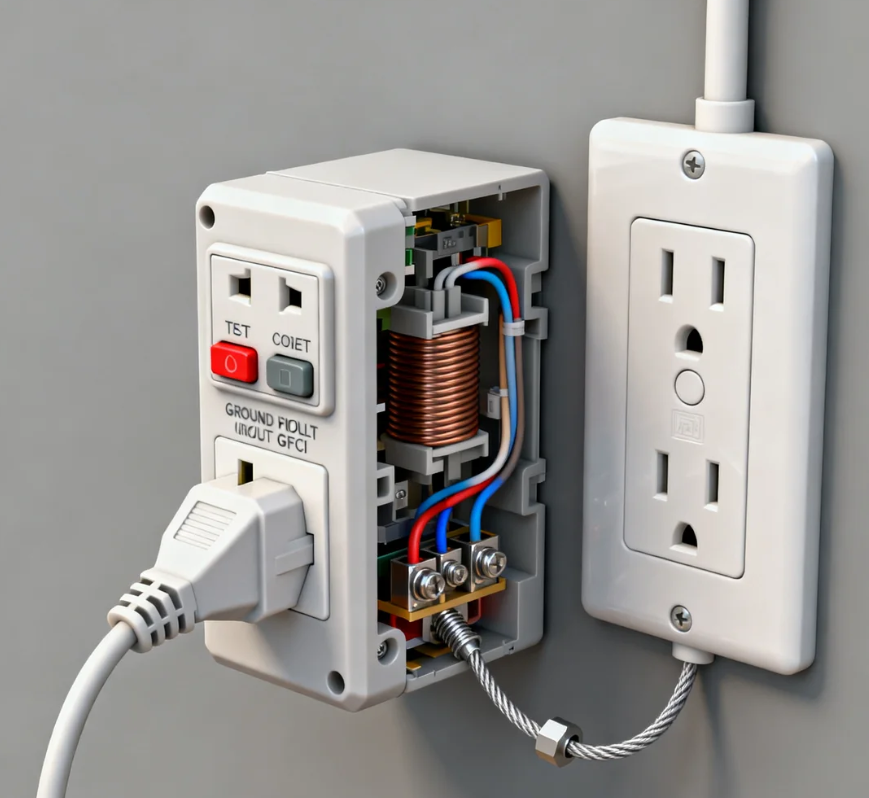 Ground Fault Circuit Interrupter (GFCI): Definition, Functions, Wiring, Reset Procedures and How It Works