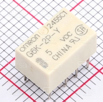Omron Electronic Components_G6K-2P-Y-DC5